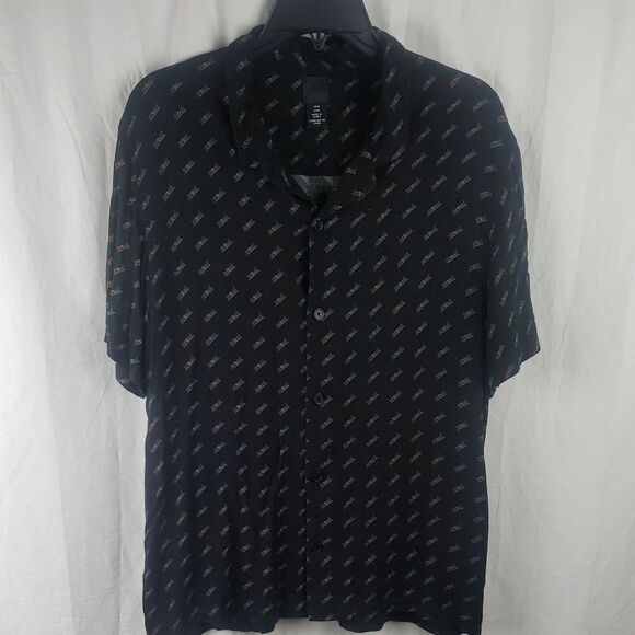 H&M Men's Medium Proud Button Down Gay Pride Shirt - Picture 1 of 12